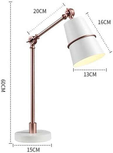 LED Başucu Masa Lambası Mekanik Metal uzun kol lambası ayarlanabilir masa lambaları yaratıcı çalışma çalışma masası lambası