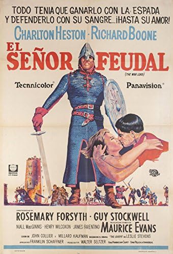 Savaş Lordu 1965 Arjantin Posteri