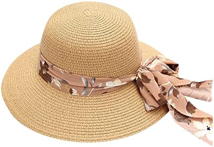 Yaz Güneş Koruyucu plaj şapkaları Kadınlar için Rahat Plaj güneş şapkası Geniş şapka Açık Uv UPF Koruma Seyahat Tatil şapkaları