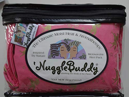 Mikrodalga için NuggleBuddy nemli ısı ve aromaterapi Organik Pirinç paketi. Tatlı Lavanta Aromasıyla Aşılanmış!