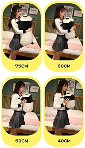 24 İnç Peluş Panda Dolması Hayvan Panda Hugging Yastık Uyku Sevimli Panda Yastık Peluş Oyuncak Panda Huggable Anime Hediyeler