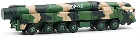 TECKEEN 1/100 Ölçekli Dongfeng 26 Nükleer ve Sabit Füze Araç Alaşım Fighter Askeri Modeli Diecast Model Koleksiyonu için