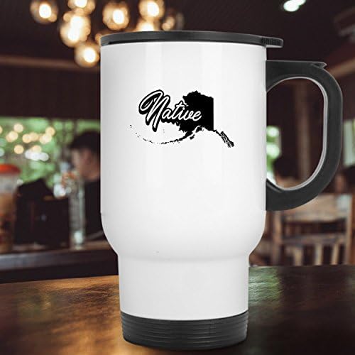 Alaska Yerli Seyahat Kahve Fincanları, Seyahat Kupası (Beyaz Kupa)