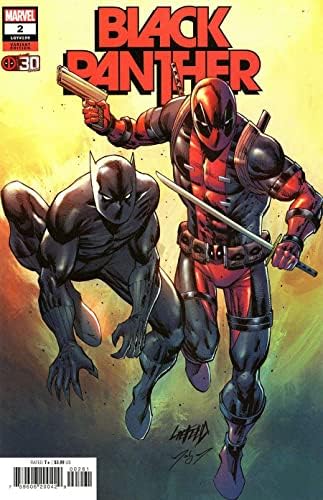 Kara Panter (7. Seri) 2E VF / NM; Marvel çizgi romanı / 199 Deadpool varyantı