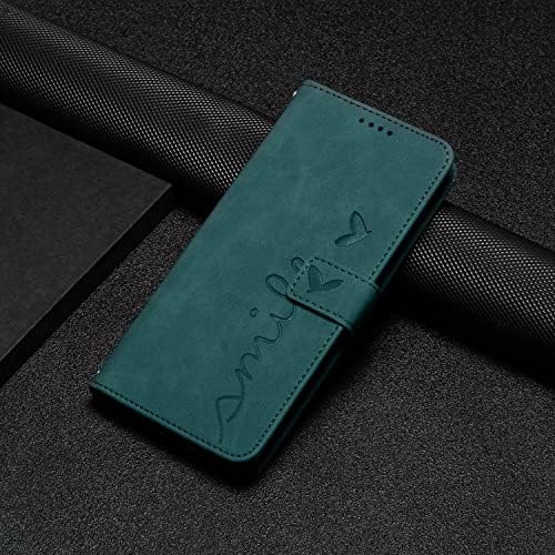 Kabartmalı Desenli Uyumlu HongLiang Telefon Kılıfı Samsung Galaxy A50 Deri Cüzdan Telefon Kılıfı Kart Yuvası Tutucu Flip