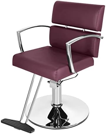Eastmagic salon sandalyesi Saç Stilisti için Hidrolik güzellik koltuğu 360 Derece Döner berber koltuğu Saç Kesme Salonu Ekipmanları