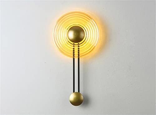 CZDYUF led duvar Lambası Altın Cam iç mekan aydınlatması Oturma Odası Yatak Odası Başucu Çalışması Dekorasyon Koridor