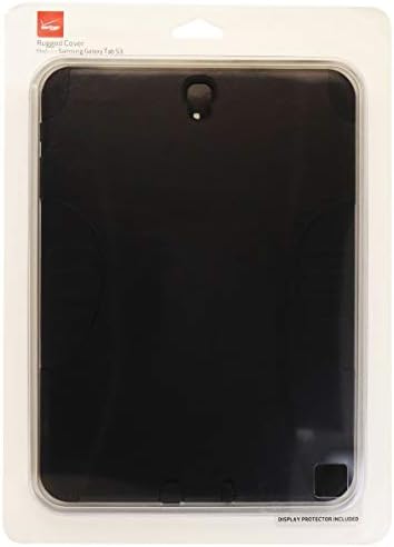 Samsung Galaxy Tab S3 için Dahili Ekranlı Verizon Koruyucu Kılıf-Siyah