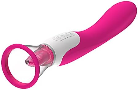 Vakum Adsorpsiyon Dil Vibratörler Kadınlar için 7 Hızları Titreşim Emme Yalama Güçlü Klitoris Stimülatörü Manyetik Şarj Oyuncak
