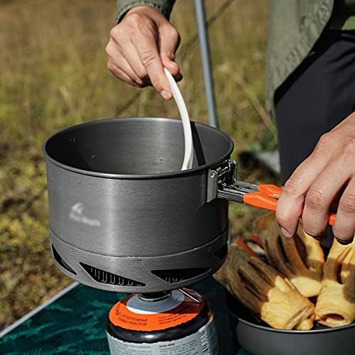 SDFGH kamp eşyaları yemekleri tencere seti piknik yürüyüş eşanjör Pot su ısıtıcısı açık turizm sofra