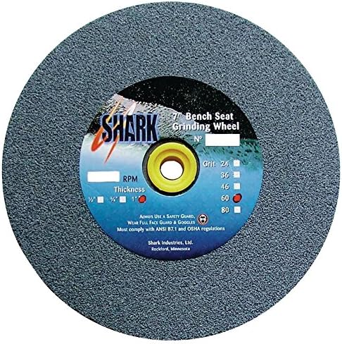 Shark 2039 12 inç x 2 inç x 1,25 inç Kum Taşlı Koltuk Taşlama Tekerleği-36
