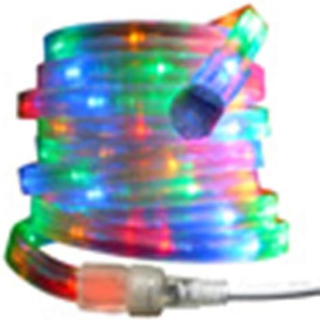 Noel biriktirme Ropelight kraliçeleri 18 ' çok renkli LED halat ışık, çok renkli