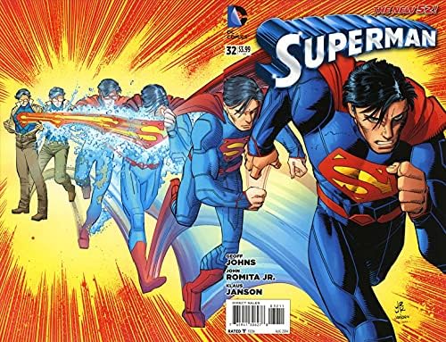 Süpermen (3. Seri) 32 VF/NM ; DC çizgi roman | Yeni 52 - John Romita Jr.