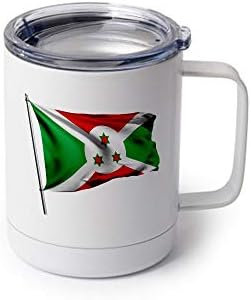 ExpressİtBest 22oz Spor Şişesi-Burundi Bayrağı (Burundi) - Birçok Seçenek