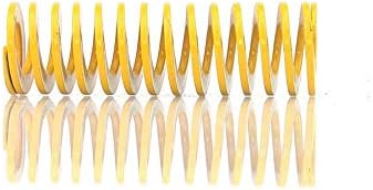 ADİOLİ Sıkıştırma Yayı Sarı Uzun Hafif Yük Damgalama sıkıştırma kalıbı Kalıp Yayı Dış Çap 14mm İç Çap 7mm Uzunluk 25-70mm