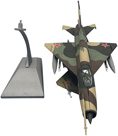 MOUDOAUER 1: 72 Alaşım Sovyet Klasik Fighter Mig - 21 MiG 21 Uçak Modeli Uçak Modeli Simülasyon Havacılık Bilim Sergi Modeli