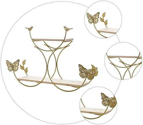 Alipis 1 adet Stil Sahipleri Havlu Fotoğraf Altın Malzemeleri Heykelcik Tel Banyo Eşyalar Yaratıcı Ahşap Tasarım Depolama