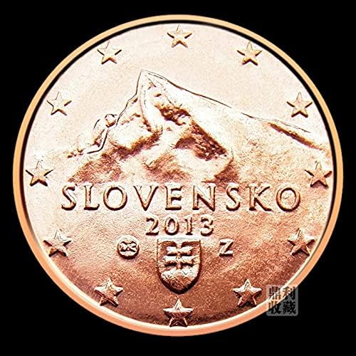 Slovakya 1 Euro 16mm Avrupa Yabancı Paralarıdır