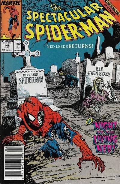 Muhteşem Örümcek Adam, 148 (Gazete Bayii ) VF; Marvel çizgi romanı / X-Men Inferno Bağlantısı
