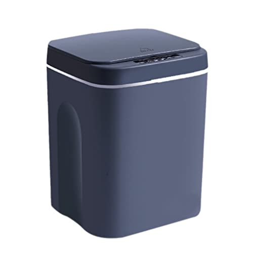 WENLII Akıllı çöp tenekesi Otomatik sensörlü çöp kovası Sensörü Elektrikli çöp kutusu Ev çöp kutusu (Renk: D, Boyut: 1 adet)