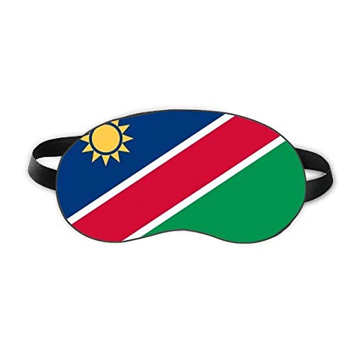 Namibya Ulusal Bayrak Afrika Ülke Uyku Göz Kalkanı Yumuşak Gece Körü körüne Gölge Kapak