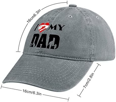 En iyi Baba Hiç Şapka, Dağ Baba Şapka babalar Günü Orijinal kamyon Şoförü şapkası Ayarlanabilir güneş şapkası Denim beyzbol