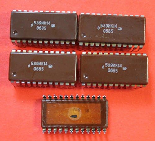 S. U. R. & R Araçları 589IK14 analoge 3214, 8214 IC/Mikroçip SSCB 6 adet