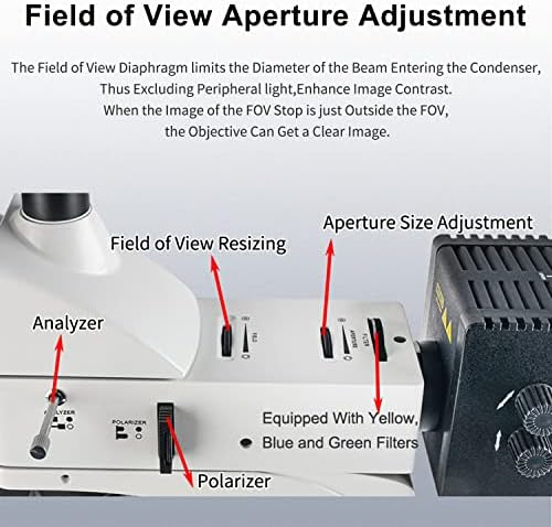KOPPACE 340X-3400X Metalurjik Mikroskop 2 Milyon Piksel 2K Kamera Ölçüm ve Video Kaydını Destekler