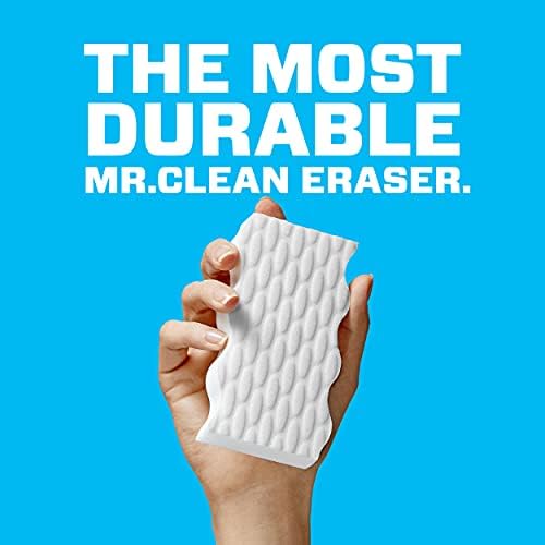 Mr. Clean Sihirli Silgi Ekstra Dayanıklı Yıkayıcı ve Temizleme Süngeri, 4 Adet (1'li Paket)