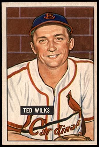 1951 Okçu 193 Ted Wilks St. Louis Kardinalleri (Beyzbol Kartı) ESKİ / MT Kardinalleri