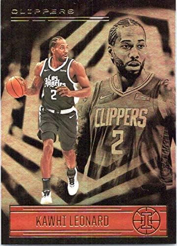 2020-21 Panini Yanılsamalar 14 Kawhi Leonard Los Angeles Clippers NBA Basketbol Ticaret Kartı