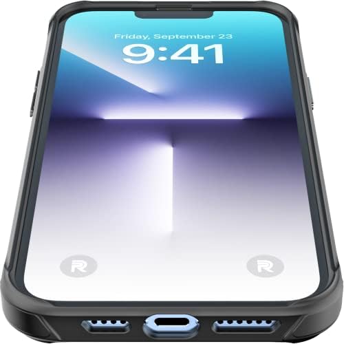 REBEL Telefon iPhone 13 Pro Max Kılıf Serisi Gen - 3 Aramid Elyaf, MagSafe Uyumlu, Koruyucu Darbeye Dayanıklı Köşeler, Metal
