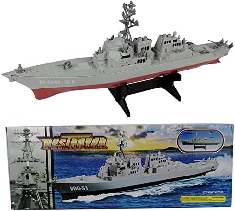 NATEFEMİN 1: 350 Ölçekli Destroyer Askeri Füze Gemi Modeli Alaşım Fighter Askeri Modeli Diecast Gemi Modeli Koleksiyonu için