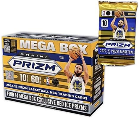 2022-23 Panini Prizm Basketbol Ticaret Kartı Mega Kutu