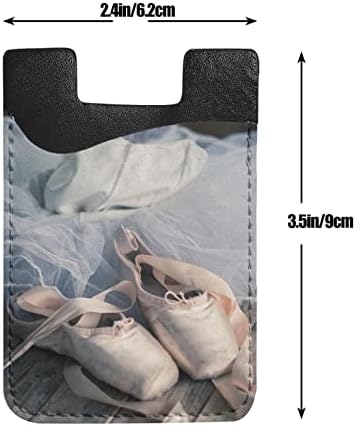 Bale ayakkabısı telefon kılıfı kart tutucu, PU Deri Kendinden Yapışkanlı KİMLİK kredi kartı kılıfı için 2.4x3. 5 İnç Akıllı