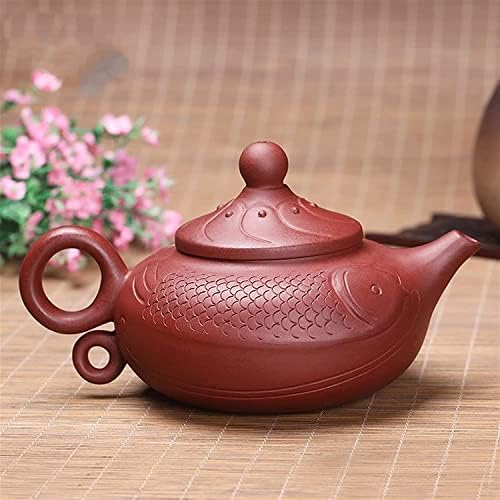 Çaydanlık mor kil Demlik el yapımı Zisha Teaware 340 ml güzellik su ısıtıcısı çay seti çaydanlıklar