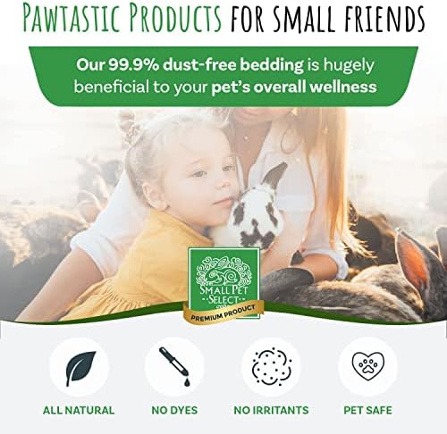 Küçük Evcil Hayvan Select Premium Doğal Kavak Yatak Takımı, Küçük İç ve Dış Mekan Evcil Hayvanları için Hayvan Yatak Takımı,