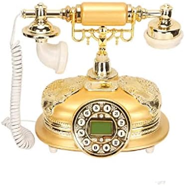 GRETD Antika Telefon Kablolu Sabit Ev Telefonları Vintage Klasik Seramik Ev Telefonu Antika Ev Ofis lcd ekran Arayan KİMLİĞİ