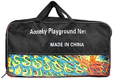 Aoneky Polyester 6.5' x 9.8' / 14.5' x 9.8 'Oyun Alanı Ağı - Maymun Çubuğuna Tırmanmak için Çocuk Güvenlik Ağı (14.5 'x 9.8')