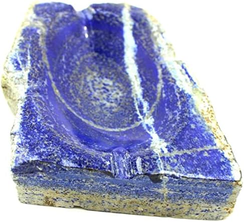 Doğal Lapis Lazuli Kare Kase, Lapis Kristal Akik Biblo Çanak, Geode Kristal Kase Hediye, Değerli Taş Takı Çanak, Reiki Şifa