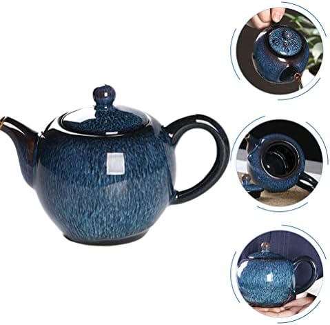Veemoon Japon Çay Seti japon Çay Seti Çin Çay Seti Seramik Çay Potu Fırın Değişim çay su ısıtıcısı Pretty Çay Dağıtıcı Faydalı