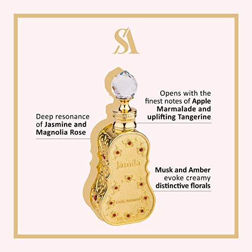 Swiss Arabian Jamila-Dubai'den Lüks Ürünler - Uzun Ömürlü ve Bağımlılık Yaratan Kişisel Parfüm Yağı Kokusu-Baştan Çıkarıcı,