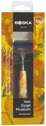 BOSKA (Bosca) peynir bıçağı sarı 22x7. 5x1. 5cm Van Gogh Ayçiçeği peynir dilimleyici 854023