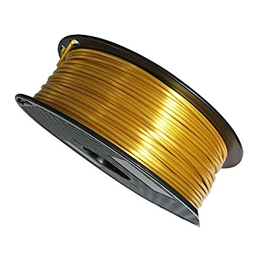 Kehuashina 3D Yazıcı PLA Filament, İpek Altın PLA, 2.85 mm, Metal Metalik Renk, degrade Filament 3D Baskı Malzemesi, 2.2