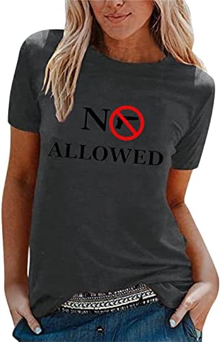 MIASHUI Koşu Tee Gömlek Kadın Unisex Rahat Yasak Baskı Gömlek Gevşek Kısa Kollu Bayan Uzun Kollu Katmanlı
