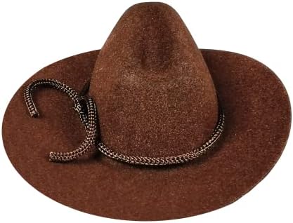 CalCastle Zanaat 1 ADET Mini kovboy şapkası Batı Düğün Iyilik Dekorasyon