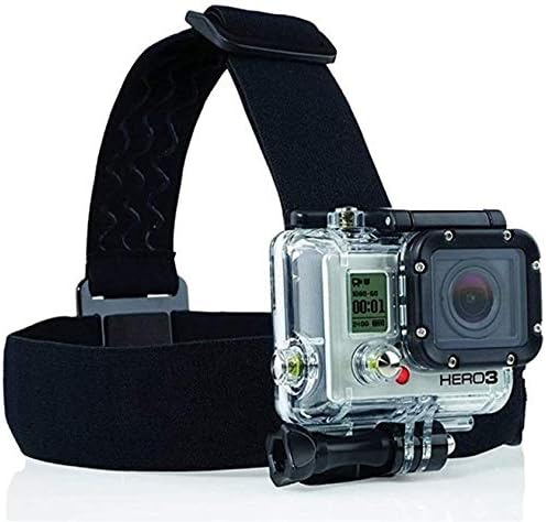 Navitech 8 in 1 Eylem Kamera Aksesuarı Combo Kiti ile Mavi Kılıf ile Uyumlu AKASO EK7000 4K Spor Eylem Kamera