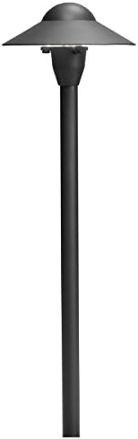 Kichler 15470BKT Kubbe Yol Lambası 6 inç, Dokulu Siyah