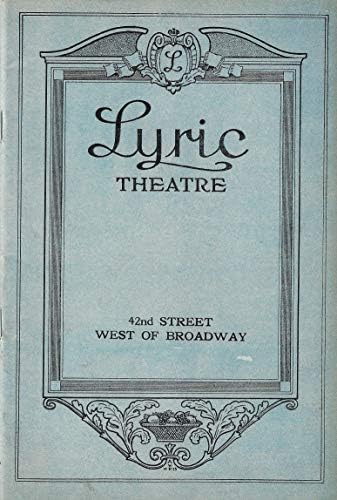 Cole Porter ELLİ MİLYON FRANSIZ William Gaxton / Genevieve Tobin / Beau Tilden 1929 Broadway Oyun Faturası