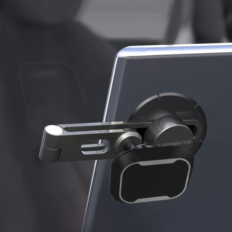 TOPABYTE Tesla Modeli 3 / Y telefon tutucu Manyetik Telefon Dağı Ekran -2022 Tesla Aksesuarları Görünmez Katlanabilir